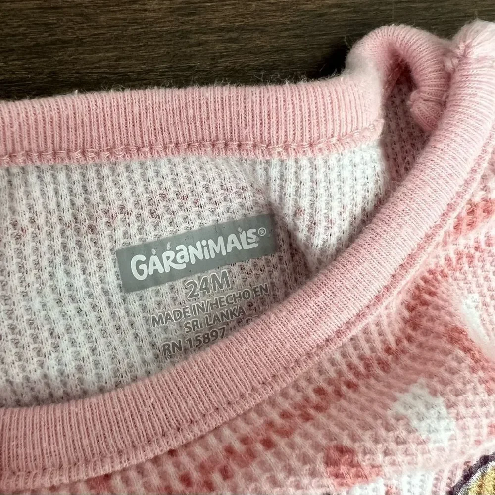 Carter’s Garanimals Toddler Girl Bundle Dress Long Sleeved Thermal Onesie 24M
